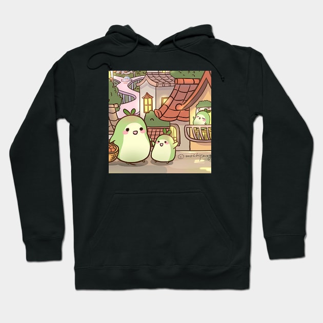 Kongs Village Hoodie by Mochipang